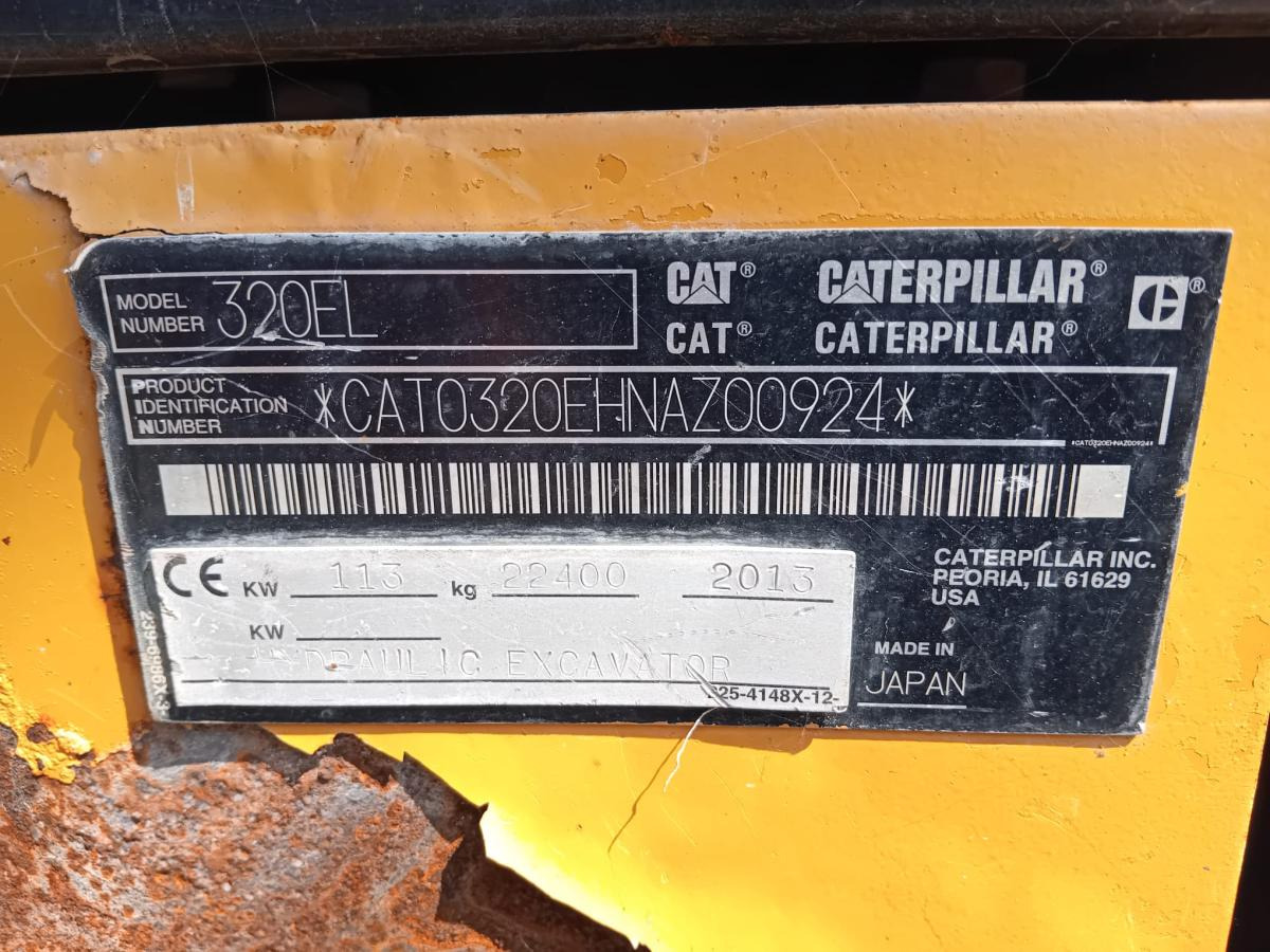 Caterpillar 320EL - Bager guseničar: slika 4 Caterpillar 320EL - Bager guseničar: slika 4