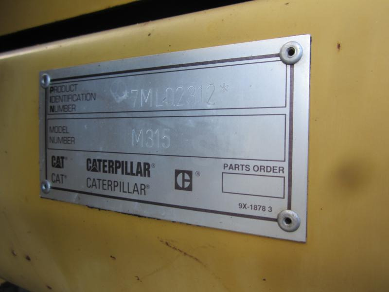 Caterpillar M315 - Bager točkaš: slika 4 Caterpillar M315 - Bager točkaš: slika 4