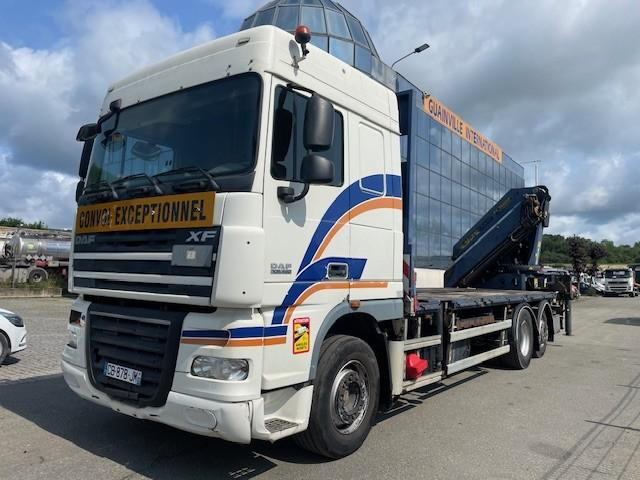 DAF XF105 460 - Kamion sa tovarnim sandukom, Kamion sa dizalicom: slika 1 DAF XF105 460 - Kamion sa tovarnim sandukom, Kamion sa dizalicom: slika 1