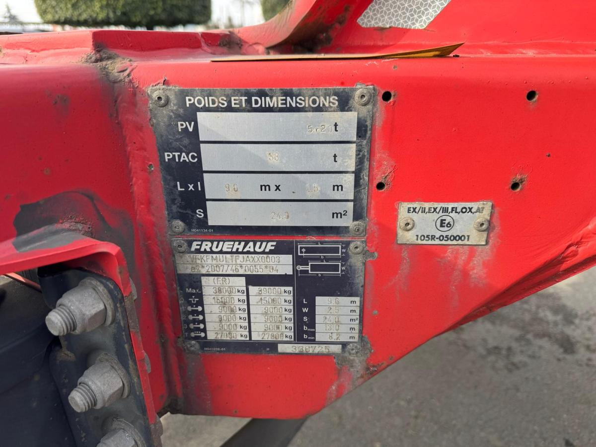 Poluprikolica za prevoz kontejnera/ Poluprikolica sa promenjivim sandukom Fruehauf: slika 6