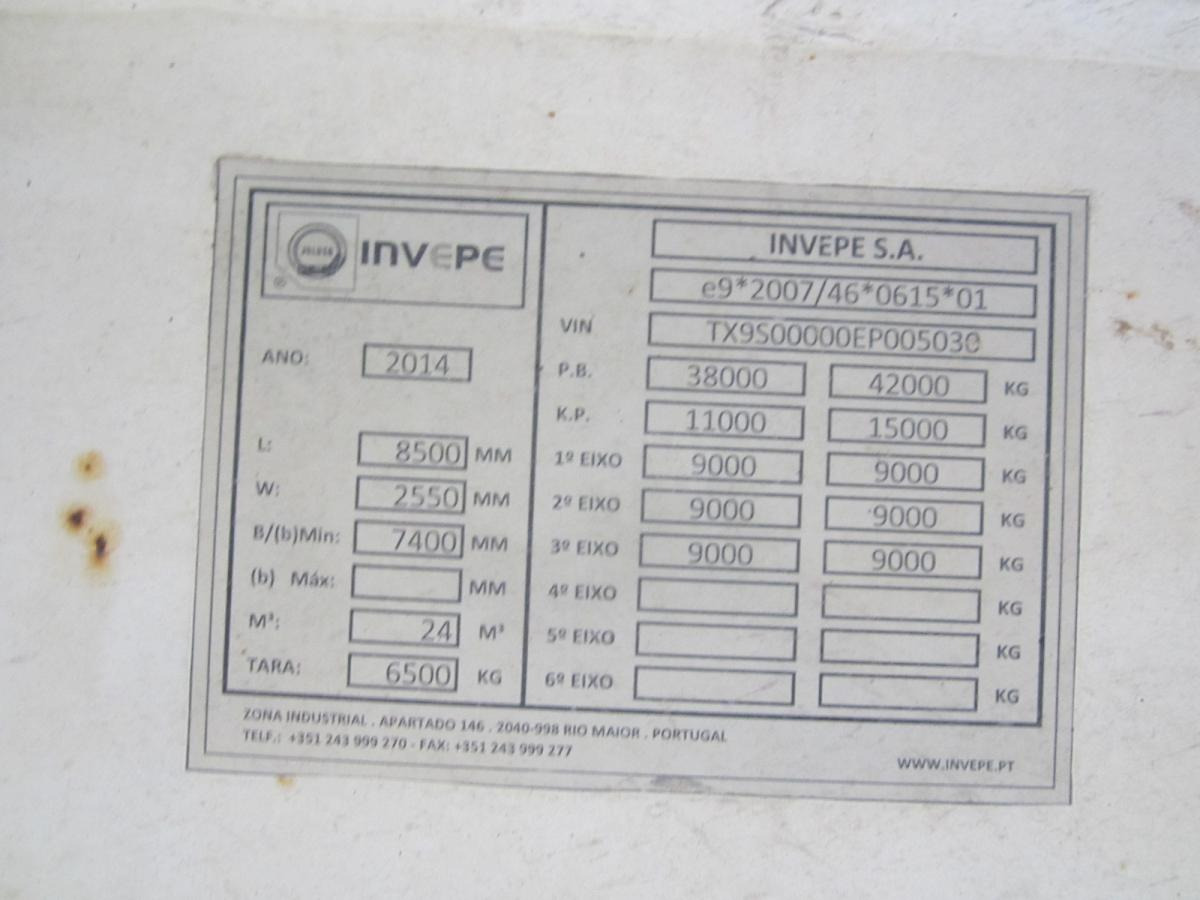 Invepe - Poluprikolica istovarivača: slika 3 Invepe - Poluprikolica istovarivača: slika 3