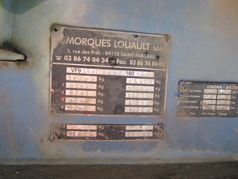 Louault - Niska poluprikolica za prevoz: slika 3 Louault - Niska poluprikolica za prevoz: slika 3