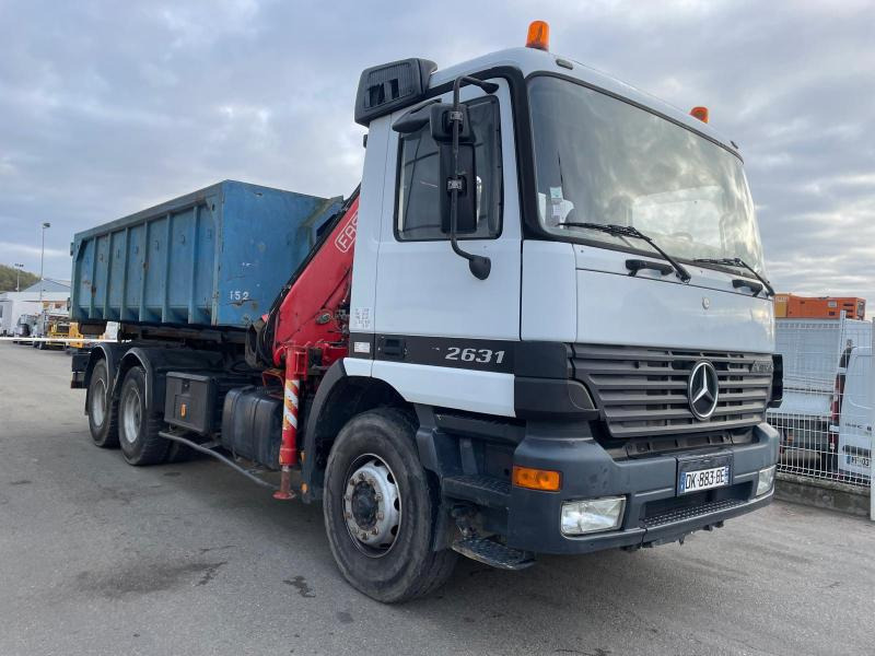 Mercedes Actros 2631 - Kamion sa hidrauličnom kukom, Kamion sa dizalicom: slika 1 Mercedes Actros 2631 - Kamion sa hidrauličnom kukom, Kamion sa dizalicom: slika 1