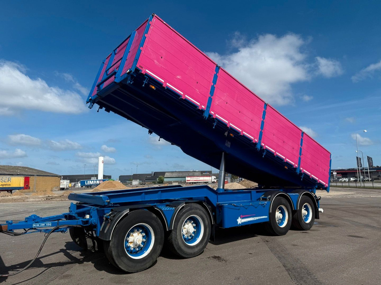 DAPA 30 t. 4 axle Tipper trailer / Kipper - Prikolica istovarivača: slika 1 DAPA 30 t. 4 axle Tipper trailer / Kipper - Prikolica istovarivača: slika 1