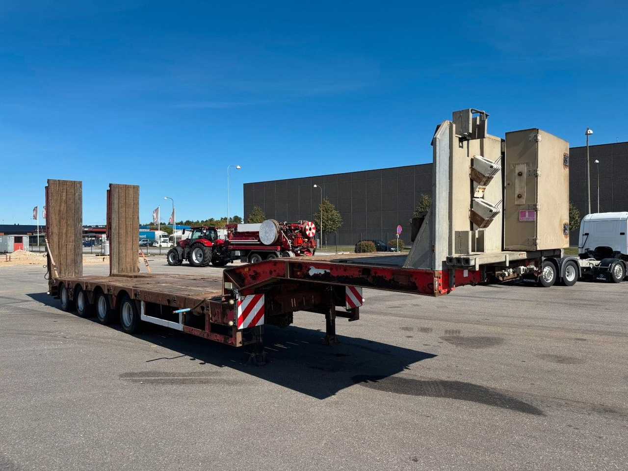 Kel-Berg Faymonville 4 axle Ausziehbar Tieflader - Niska poluprikolica za prevoz: slika 2 Kel-Berg Faymonville 4 axle Ausziehbar Tieflader - Niska poluprikolica za prevoz: slika 2