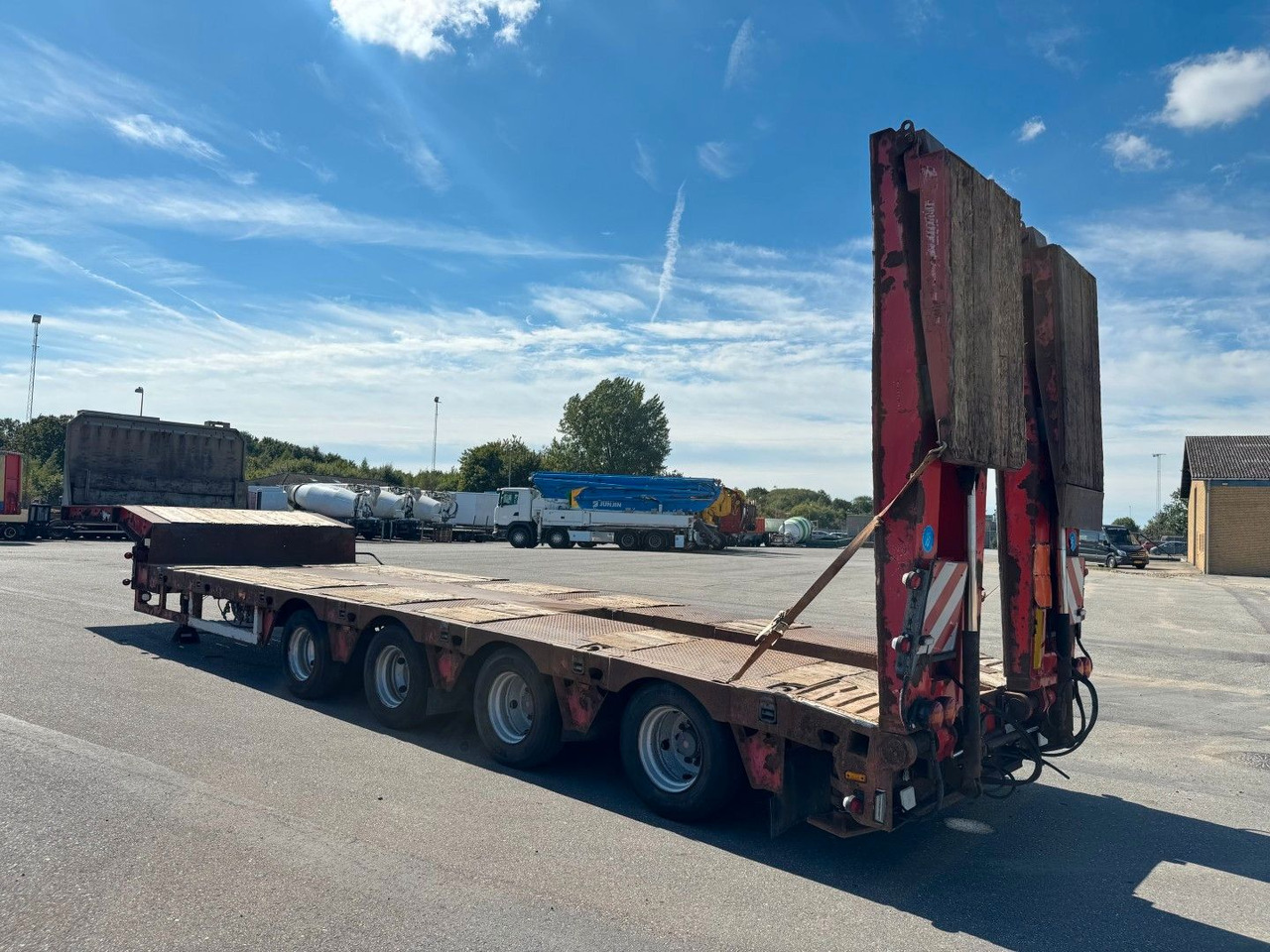 Kel-Berg Faymonville 4 axle Ausziehbar Tieflader - Niska poluprikolica za prevoz: slika 4 Kel-Berg Faymonville 4 axle Ausziehbar Tieflader - Niska poluprikolica za prevoz: slika 4