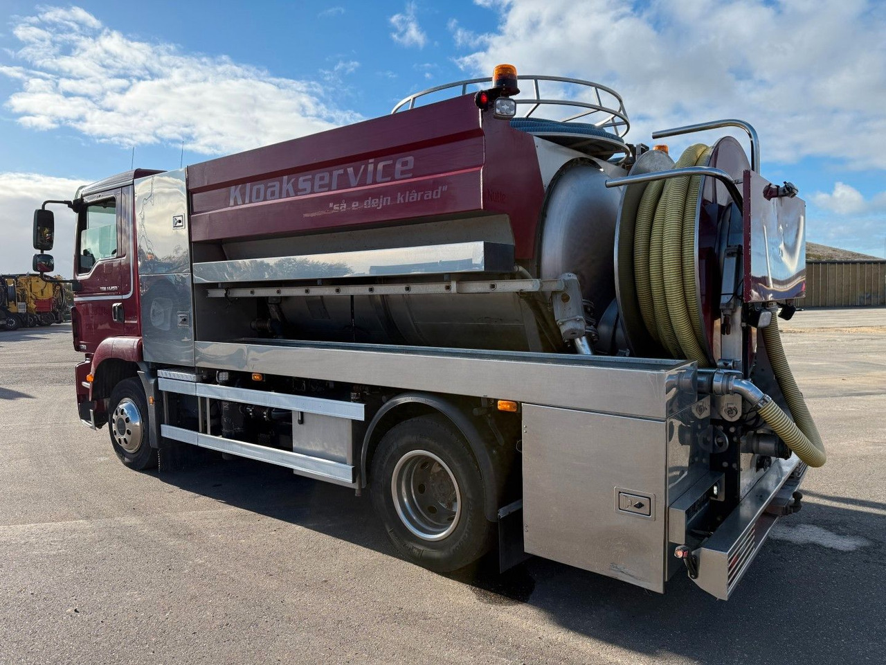 MAN TGM 14.250 VM-Tarm Stainless Steel 5600 l. Kombi - Vakuumska cisterna: slika 4 MAN TGM 14.250 VM-Tarm Stainless Steel 5600 l. Kombi - Vakuumska cisterna: slika 4