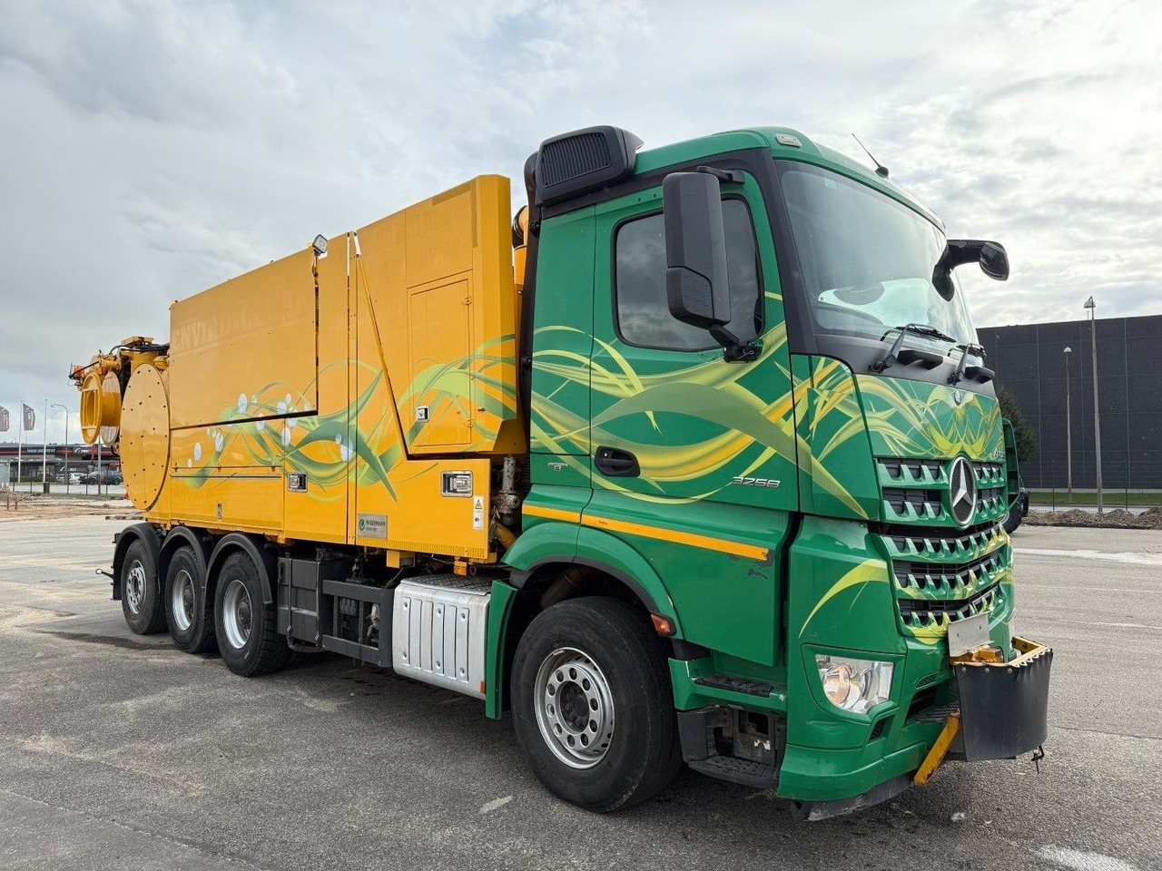 Mercedes-Benz 3258 RHD 8x4-4 Wiedemann Super 1000 Recycler - Vakuumska cisterna: slika 1 Mercedes-Benz 3258 RHD 8x4-4 Wiedemann Super 1000 Recycler - Vakuumska cisterna: slika 1