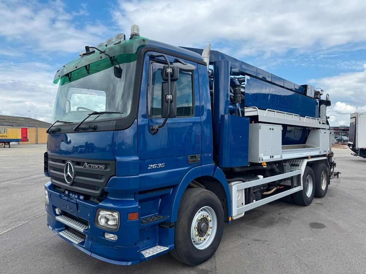 Mercedes-Benz Actros 2636 6x4 RHD Hvidtved Larsen Flexline 312 - Vakuumska cisterna: slika 1 Mercedes-Benz Actros 2636 6x4 RHD Hvidtved Larsen Flexline 312 - Vakuumska cisterna: slika 1