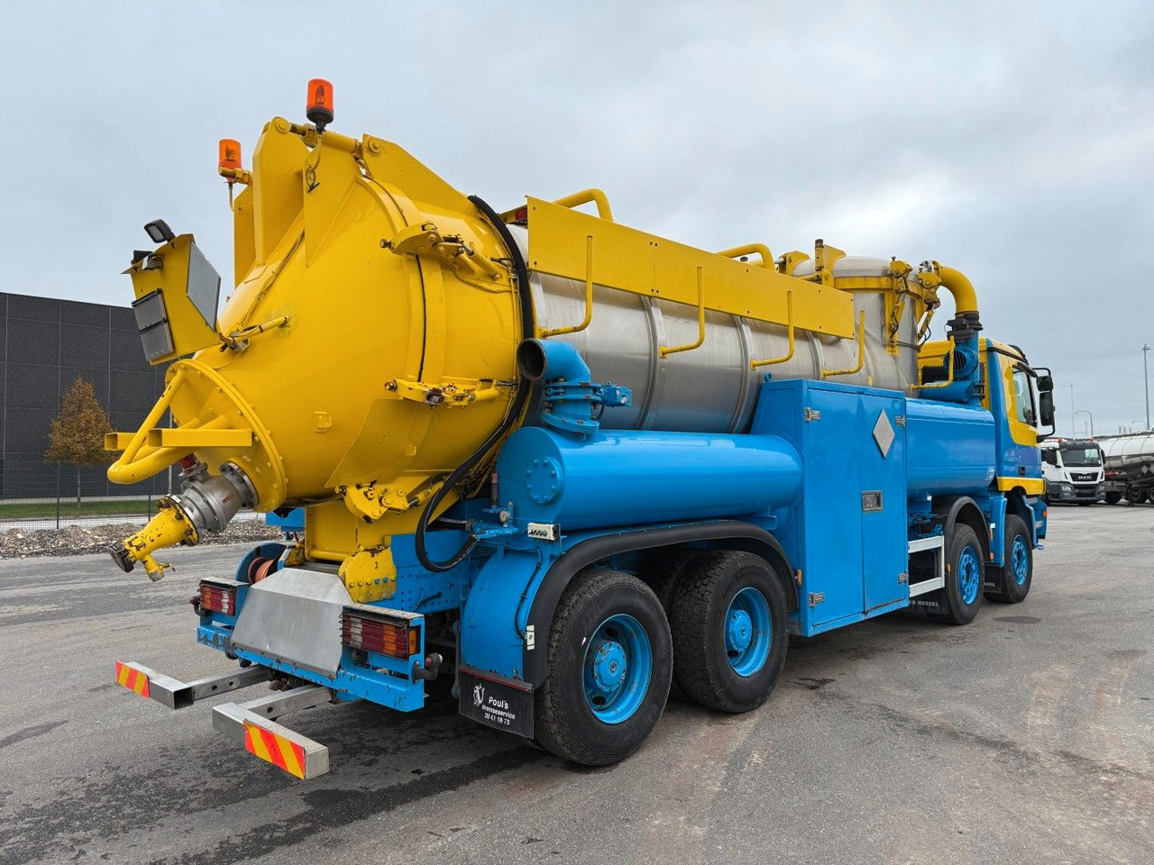 Mercedes-Benz Actros 4140 8x4 KOKS MEGAVAC 8000 ADR Dry Vac - Vakuumska cisterna: slika 3 Mercedes-Benz Actros 4140 8x4 KOKS MEGAVAC 8000 ADR Dry Vac - Vakuumska cisterna: slika 3