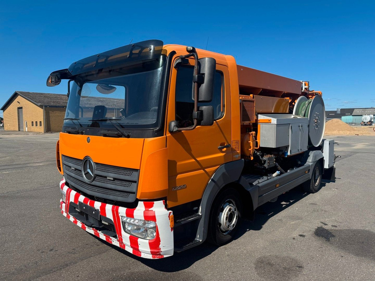Mercedes-Benz Atego 1223 4x2 Euro 6 Cityflex 204 - Vakuumska cisterna: slika 1 Mercedes-Benz Atego 1223 4x2 Euro 6 Cityflex 204 - Vakuumska cisterna: slika 1