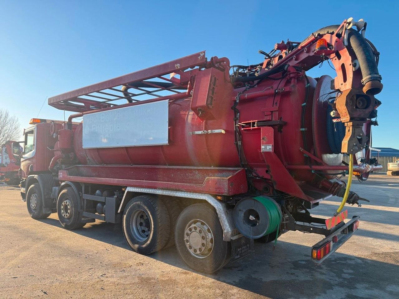 Scania 114/380 8x2*6 Assmann 14 m3 Vacuumtruck - Vakuumska cisterna: slika 4 Scania 114/380 8x2*6 Assmann 14 m3 Vacuumtruck - Vakuumska cisterna: slika 4