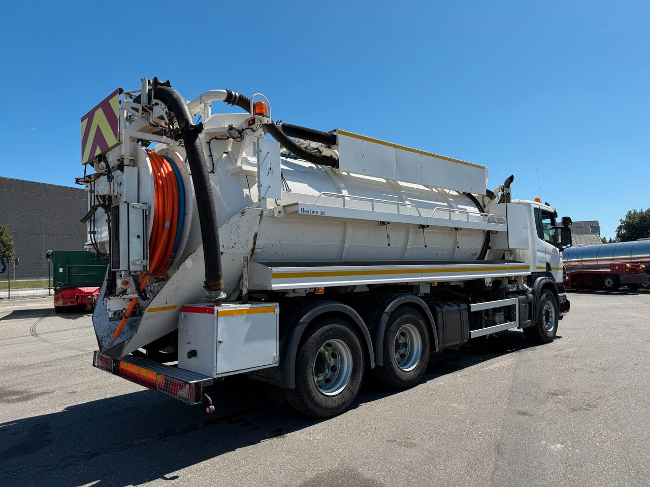 Scania P360 6x4 RHD Hvidtved Larsen FlexLine 312 - Vakuumska cisterna: slika 3 Scania P360 6x4 RHD Hvidtved Larsen FlexLine 312 - Vakuumska cisterna: slika 3