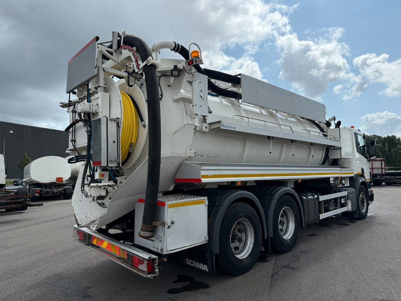 Scania P360 Euro 6 6x4 RHD Hvidtved Larsen FlexLine 312 - Vakuumska cisterna: slika 4 Scania P360 Euro 6 6x4 RHD Hvidtved Larsen FlexLine 312 - Vakuumska cisterna: slika 4