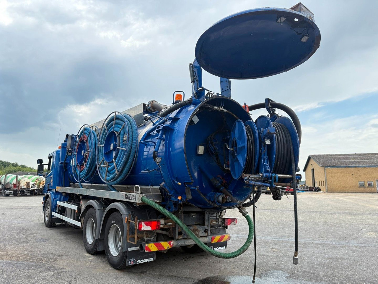 Scania P380 6x4 Rolba 15,000 l. Stainless Steel Kombi - Vakuumska cisterna: slika 5 Scania P380 6x4 Rolba 15,000 l. Stainless Steel Kombi - Vakuumska cisterna: slika 5
