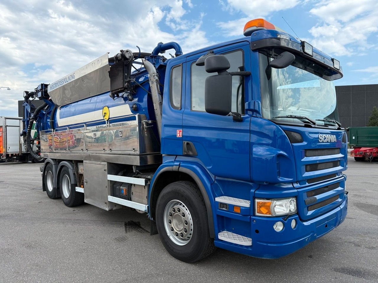 Scania P380 6x4 Rolba 15,000 l. Stainless Steel Kombi - Vakuumska cisterna: slika 2 Scania P380 6x4 Rolba 15,000 l. Stainless Steel Kombi - Vakuumska cisterna: slika 2