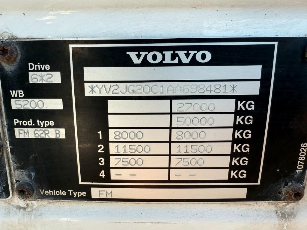Kamion cisterna Volvo FM460 8x2*6 24.000 l. ADR Tank Volvo FM460 8x2*6 24.000 l. ADR Tanktruck: slika 18