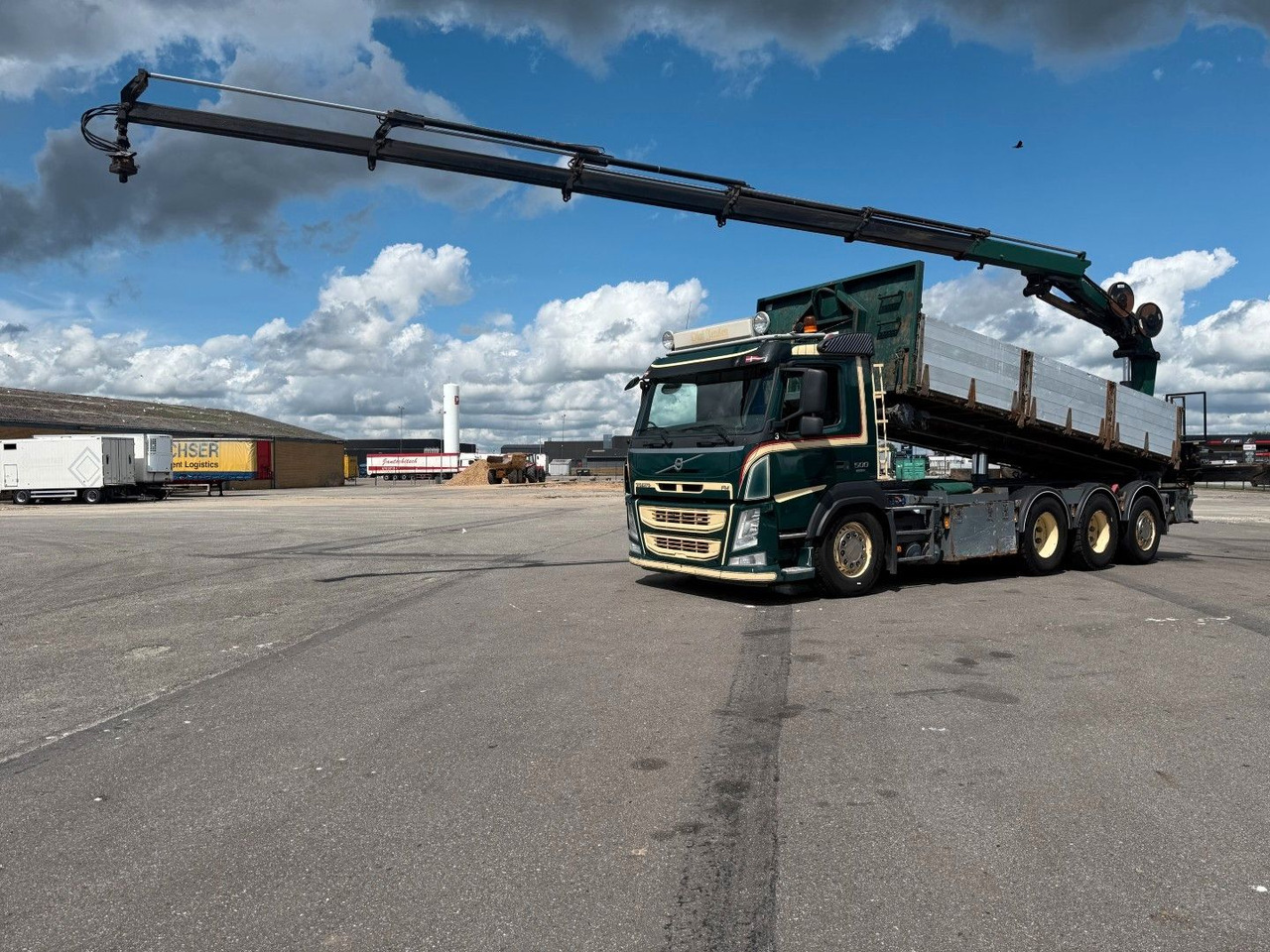 Volvo FM500 8x4*4 Tipper / Crane HMF2620-K5 - Istovarivač, Kamion sa dizalicom: slika 2 Volvo FM500 8x4*4 Tipper / Crane HMF2620-K5 - Istovarivač, Kamion sa dizalicom: slika 2