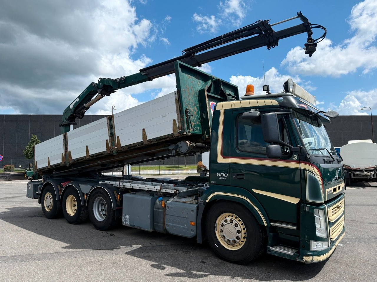 Volvo FM500 8x4*4 Tipper / Crane HMF2620-K5 - Istovarivač, Kamion sa dizalicom: slika 3 Volvo FM500 8x4*4 Tipper / Crane HMF2620-K5 - Istovarivač, Kamion sa dizalicom: slika 3