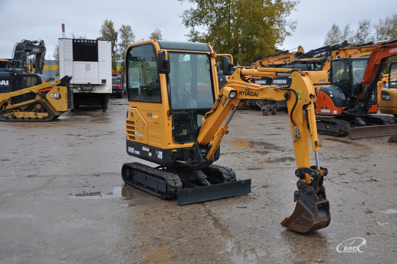 Hyundai R18-9AK - Mini bager: slika 2 Hyundai R18-9AK - Mini bager: slika 2