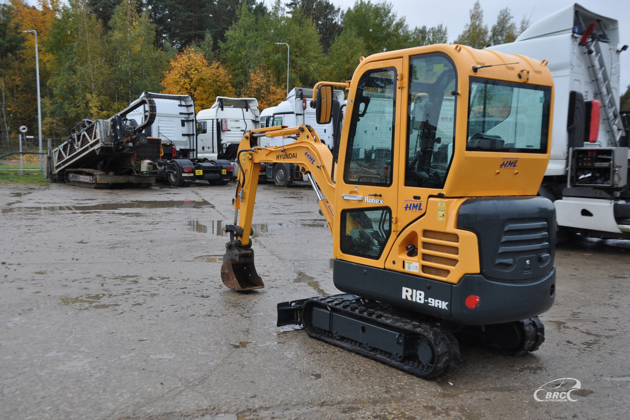 Hyundai R18-9AK - Mini bager: slika 5 Hyundai R18-9AK - Mini bager: slika 5