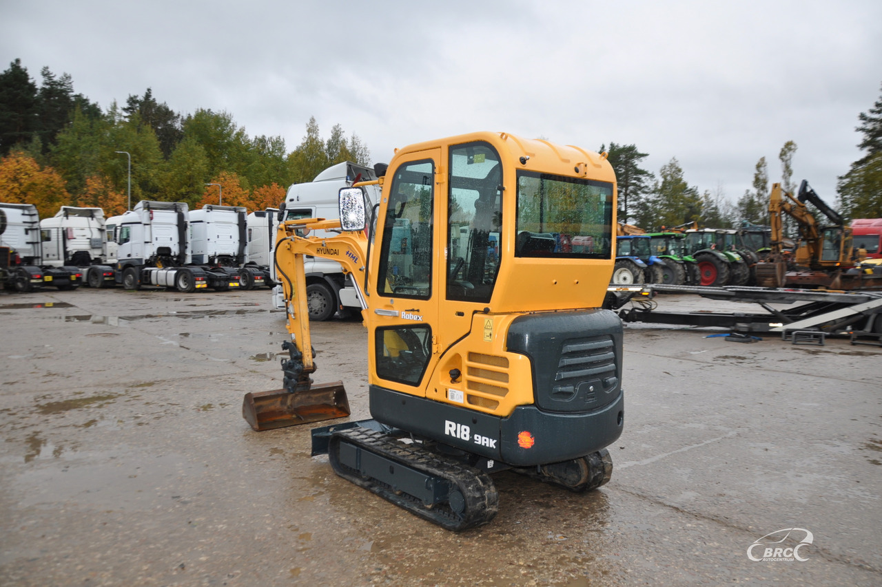 Hyundai R18-9AK - Mini bager: slika 5 Hyundai R18-9AK - Mini bager: slika 5