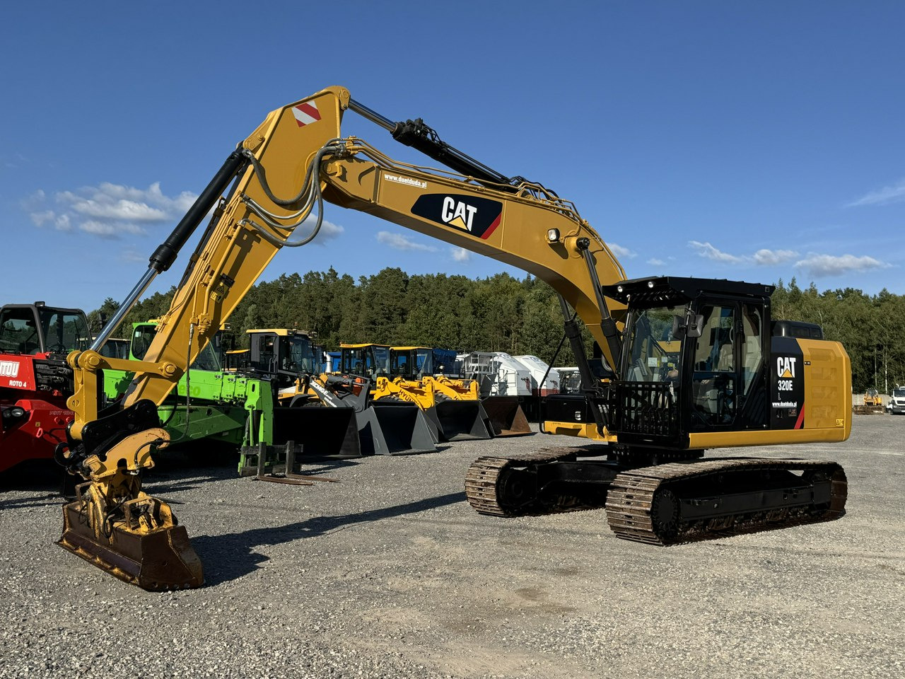 Caterpillar 320 EL Szybkozłącze Łyżka Skarpowa uchylna Waga 22tony - Bager guseničar: slika 1 Caterpillar 320 EL Szybkozłącze Łyżka Skarpowa uchylna Waga 22tony - Bager guseničar: slika 1