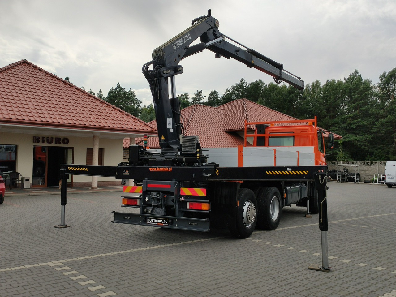 DAF CF 85.380 6x2 Oś Skrętna Skrzynia HDS HIAB 220C + Pilot - Kamion sa tovarnim sandukom, Kamion sa dizalicom: slika 5 DAF CF 85.380 6x2 Oś Skrętna Skrzynia HDS HIAB 220C + Pilot - Kamion sa tovarnim sandukom, Kamion sa dizalicom: slika 5