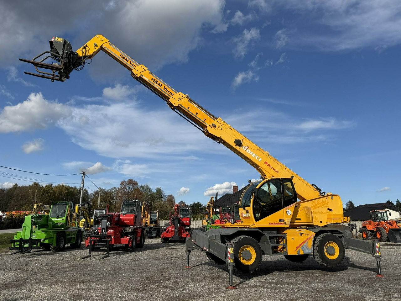 Dieci 2145 Pegasus HVL155 TL10 ROTO Ładowarka Teleskopowa Obrotowa - Teleskopski upravljač: slika 1 Dieci 2145 Pegasus HVL155 TL10 ROTO Ładowarka Teleskopowa Obrotowa - Teleskopski upravljač: slika 1