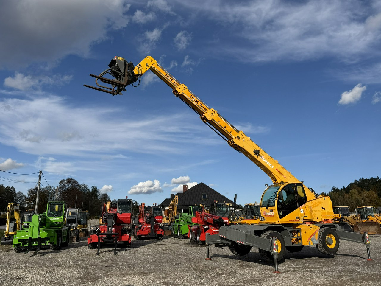 Dieci 2145 Pegasus HVL155 TL10 ROTO Ładowarka Teleskopowa Obrotowa - Teleskopski upravljač: slika 5 Dieci 2145 Pegasus HVL155 TL10 ROTO Ładowarka Teleskopowa Obrotowa - Teleskopski upravljač: slika 5