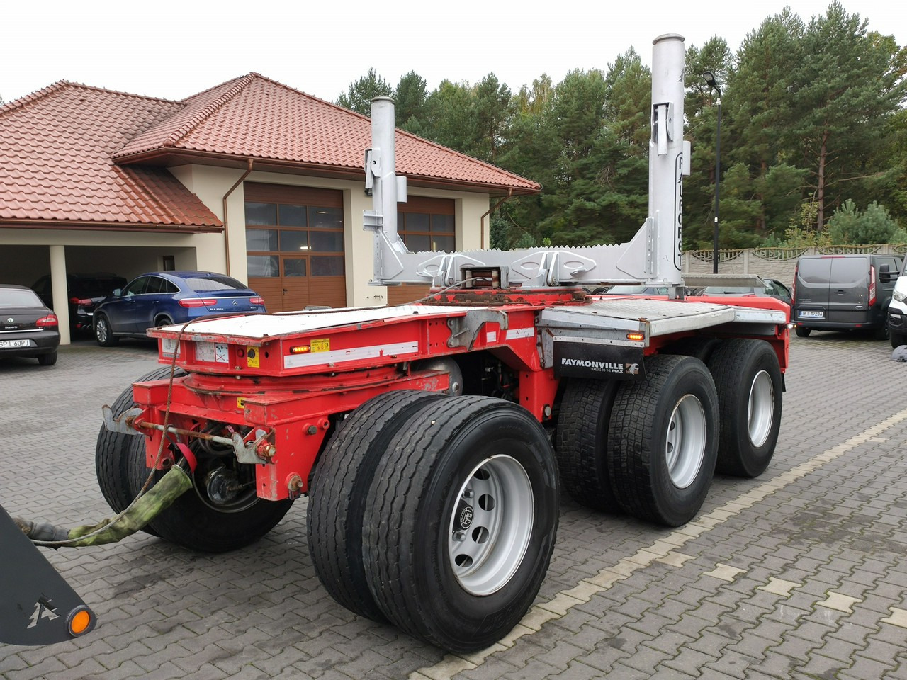 Faymonville Wózek 3-Osie FlexMAX 12T Do drzewa Do drewna Do Lasu 2019/2020r - Prikolica šticarka: slika 4 Faymonville Wózek 3-Osie FlexMAX 12T Do drzewa Do drewna Do Lasu 2019/2020r - Prikolica šticarka: slika 4