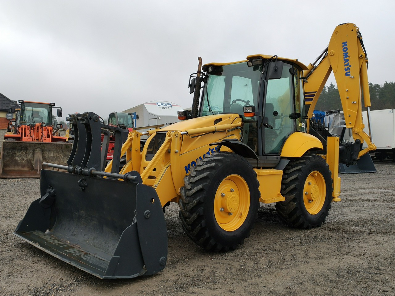 Komatsu WB 93S-5E0 Bez Luzów Zadbana Sprawna Super Stan !!! - Bager utovarivač: slika 1 Komatsu WB 93S-5E0 Bez Luzów Zadbana Sprawna Super Stan !!! - Bager utovarivač: slika 1