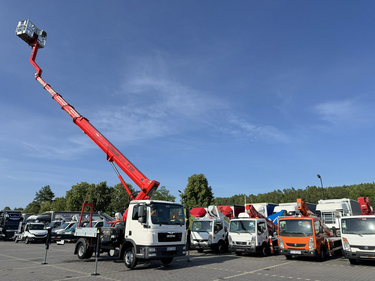 MAN TGL 7.150 Zwyżka Ruthmann T330 33-Metry DMC 7500KG 21m w Bok - Vazdušna platforma montirana na kamion: slika 5 MAN TGL 7.150 Zwyżka Ruthmann T330 33-Metry DMC 7500KG 21m w Bok - Vazdušna platforma montirana na kamion: slika 5