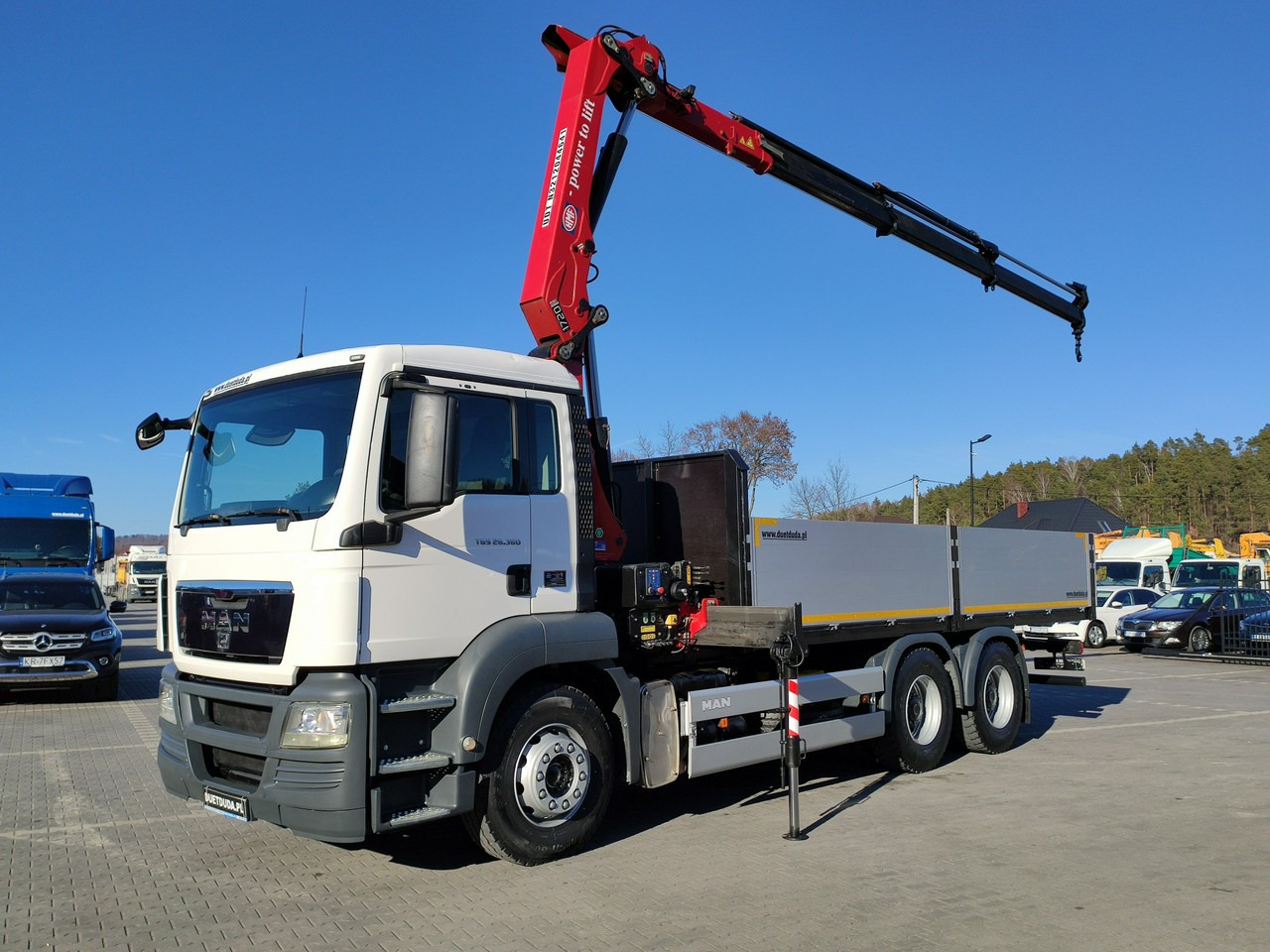 MAN TGS 26.360 6x4 - Kamion sa tovarnim sandukom, Kamion sa dizalicom: slika 1 MAN TGS 26.360 6x4 - Kamion sa tovarnim sandukom, Kamion sa dizalicom: slika 1