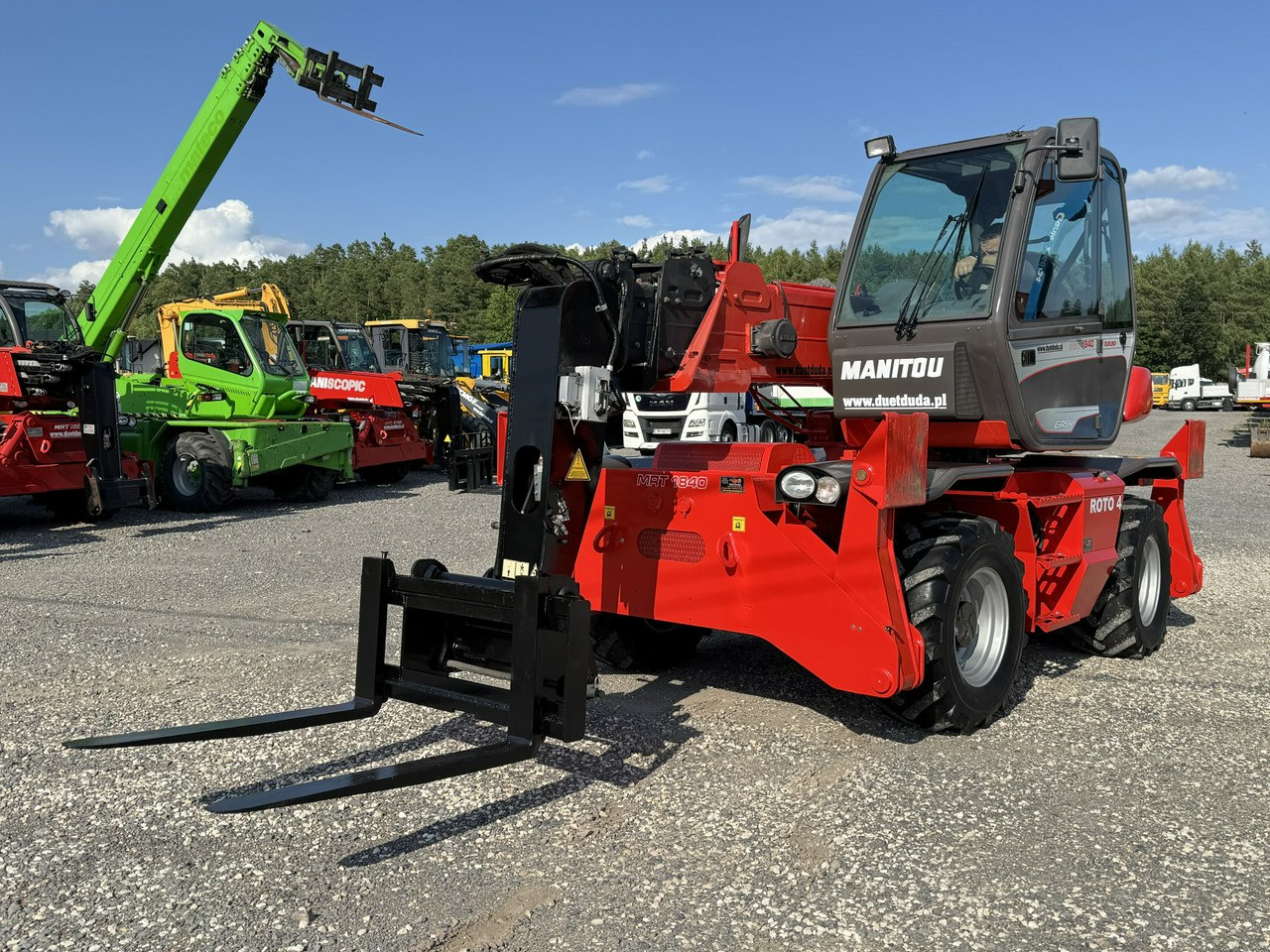 Manitou MRT 1840 ROTO Turbo Ładowarka Teleskopowa Obrotowa 1850 - Teleskopski upravljač: slika 4 Manitou MRT 1840 ROTO Turbo Ładowarka Teleskopowa Obrotowa 1850 - Teleskopski upravljač: slika 4