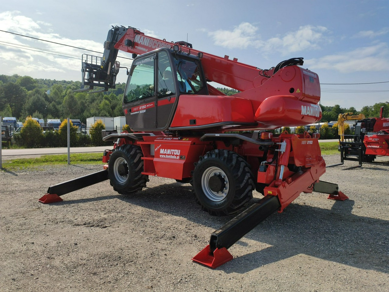Manitou MRT 2150 ROTO Ładowarka Teleskopowa Obrotowa 2550 1850 1840 - Teleskopski upravljač: slika 5 Manitou MRT 2150 ROTO Ładowarka Teleskopowa Obrotowa 2550 1850 1840 - Teleskopski upravljač: slika 5