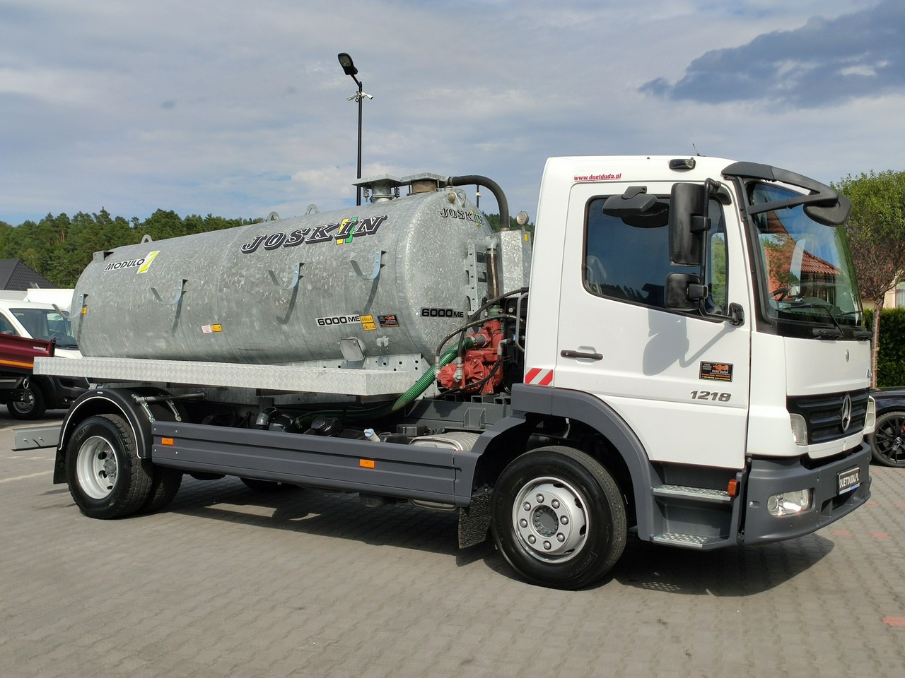 Mercedes Atego 1218 Asenizacyjny Szambiarka Beczka Szambowóz Poj.6m 2019r - Vakuumska cisterna: slika 1 Mercedes Atego 1218 Asenizacyjny Szambiarka Beczka Szambowóz Poj.6m 2019r - Vakuumska cisterna: slika 1
