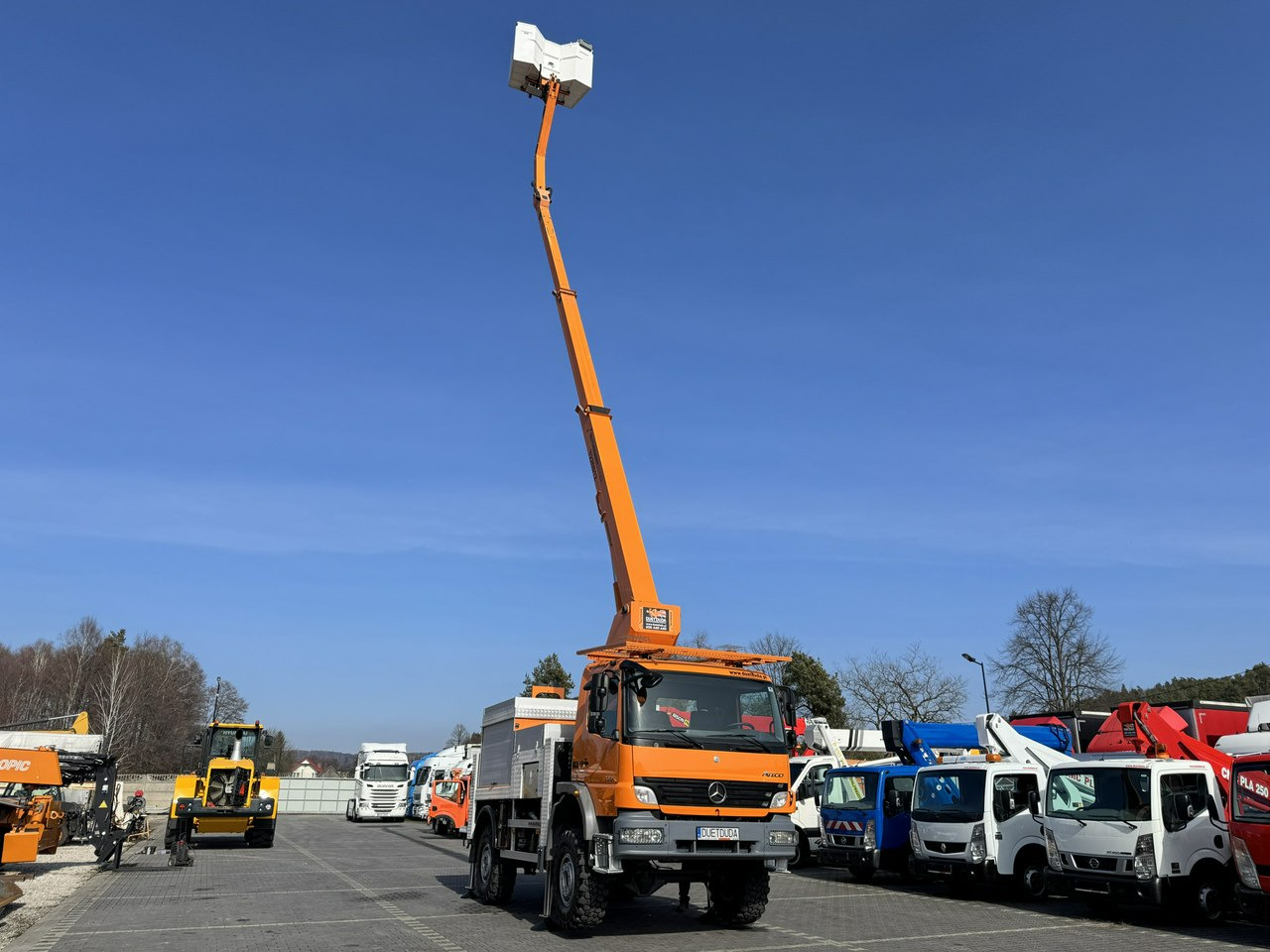 Mercedes Atego 1324 4x4 Zwyżka RUTHMANN STEIGER T220S12 Podnośnik Koszowy - Vazdušna platforma montirana na kamion: slika 4 Mercedes Atego 1324 4x4 Zwyżka RUTHMANN STEIGER T220S12 Podnośnik Koszowy - Vazdušna platforma montirana na kamion: slika 4
