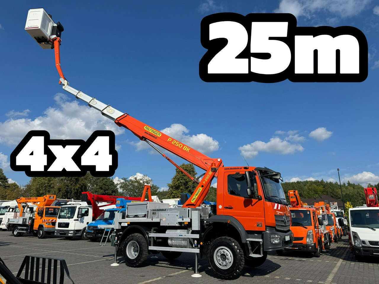 Mercedes Atego 818 E6 4x4 Zwyżka PALFINGER P250 BK Podnośnik Koszowy - Vazdušna platforma montirana na kamion: slika 2 Mercedes Atego 818 E6 4x4 Zwyżka PALFINGER P250 BK Podnośnik Koszowy - Vazdušna platforma montirana na kamion: slika 2