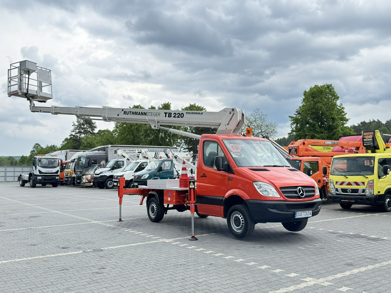 Mercedes Sprinter - Vazdušna platforma montirana na kamion: slika 5 Mercedes Sprinter - Vazdušna platforma montirana na kamion: slika 5