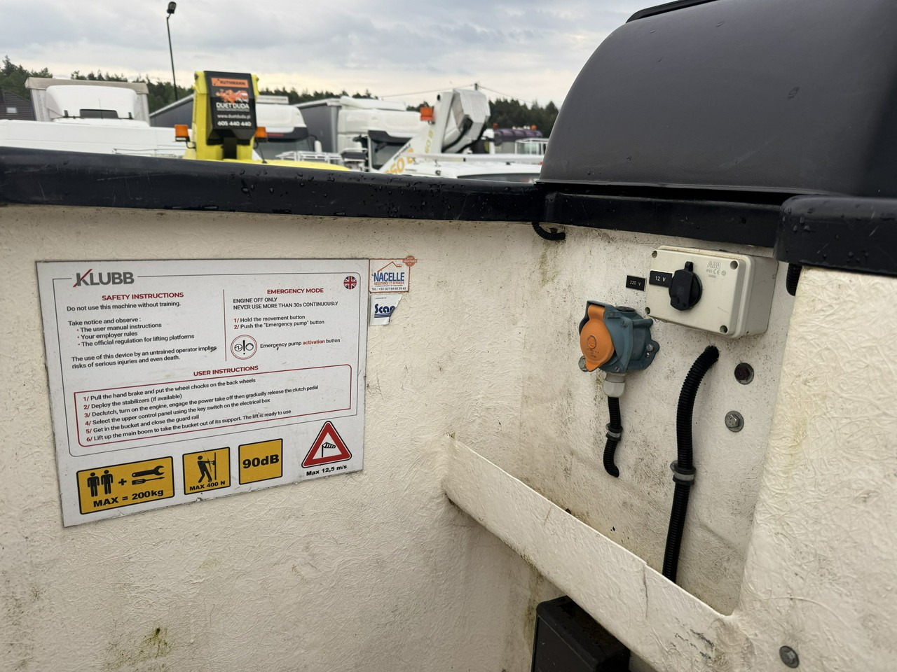 Vazdušna platforma montirana na kamion Mercedes Sprinter Zwyżka Podnośnik Koszowy KLUBB K42P UDT WUMAG GSR: slika 29