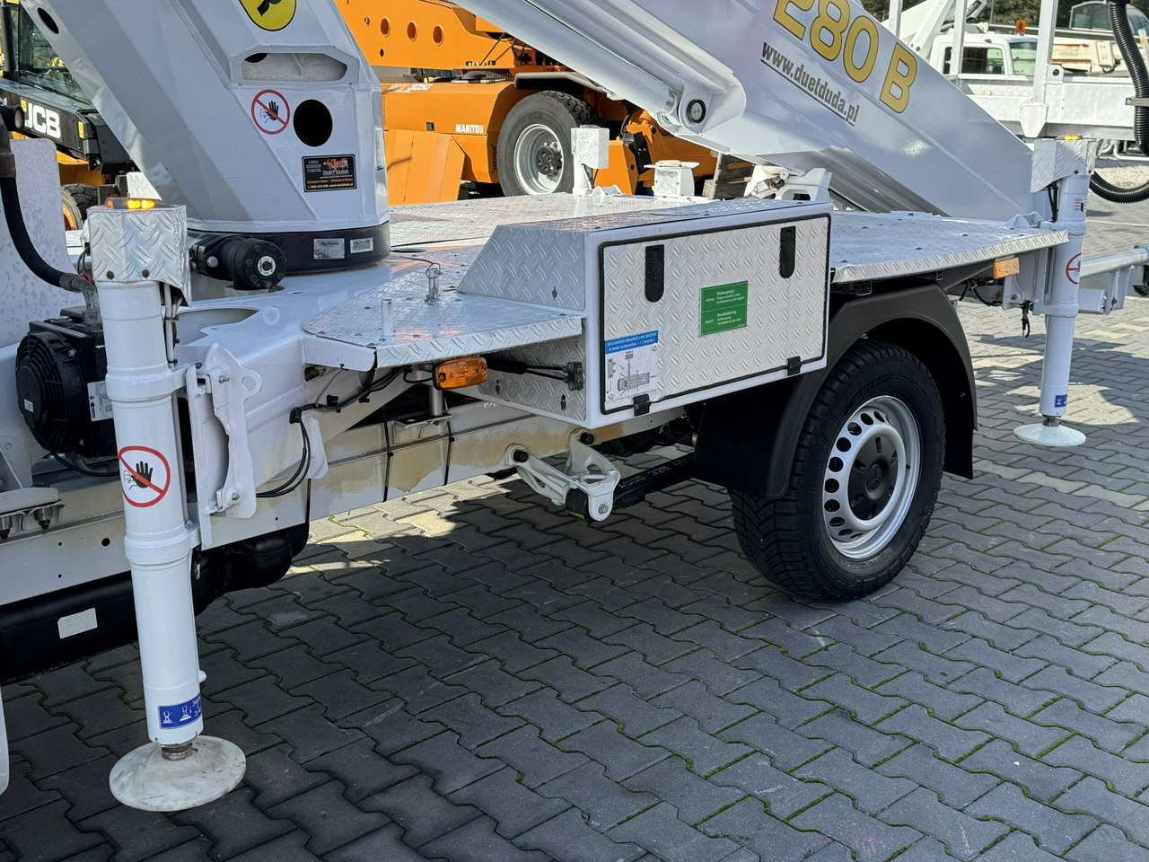 Mercedes Sprinter Zwyżka Podnośnik Koszowy PALFINGER P280 B UDT - Vazdušna platforma montirana na kamion: slika 3 Mercedes Sprinter Zwyżka Podnośnik Koszowy PALFINGER P280 B UDT - Vazdušna platforma montirana na kamion: slika 3