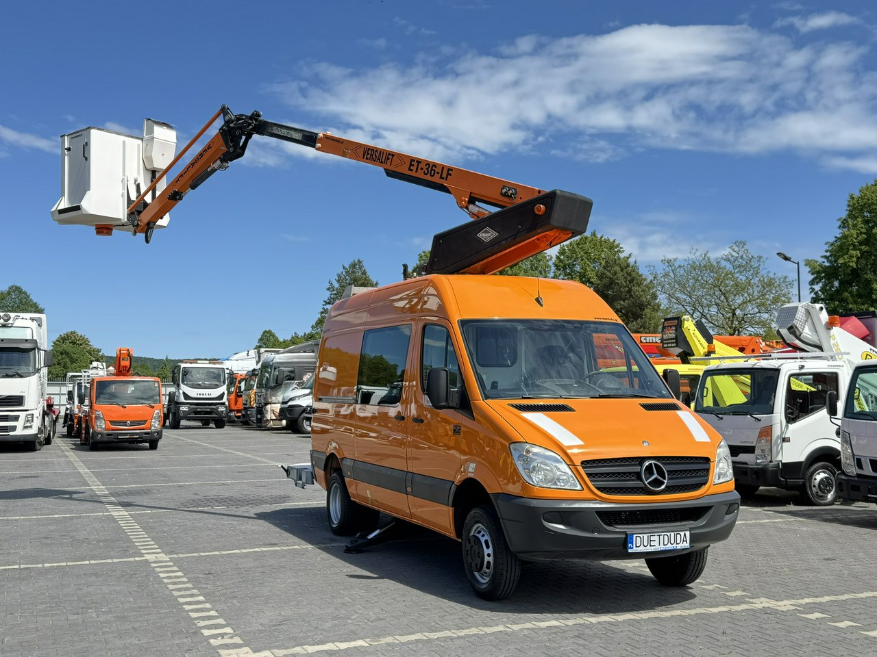 Mercedes Sprinter Zwyżka Podnośnik Koszowy VERSALIFT KLUBB ET-36-LF UDT - Vazdušna platforma montirana na kamion: slika 3 Mercedes Sprinter Zwyżka Podnośnik Koszowy VERSALIFT KLUBB ET-36-LF UDT - Vazdušna platforma montirana na kamion: slika 3