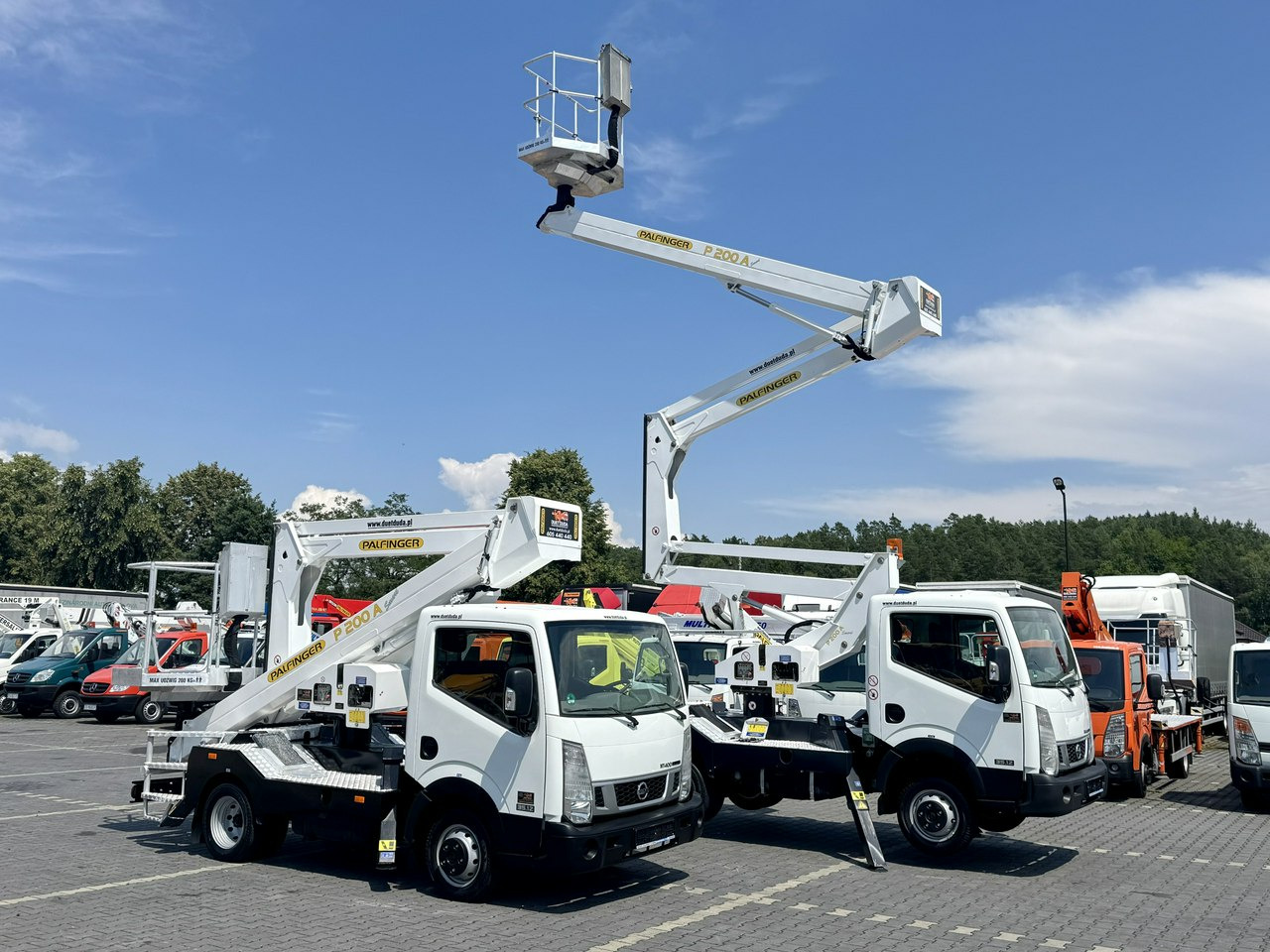 Nissan Cabstar - Vazdušna platforma montirana na kamion: slika 1 Nissan Cabstar - Vazdušna platforma montirana na kamion: slika 1