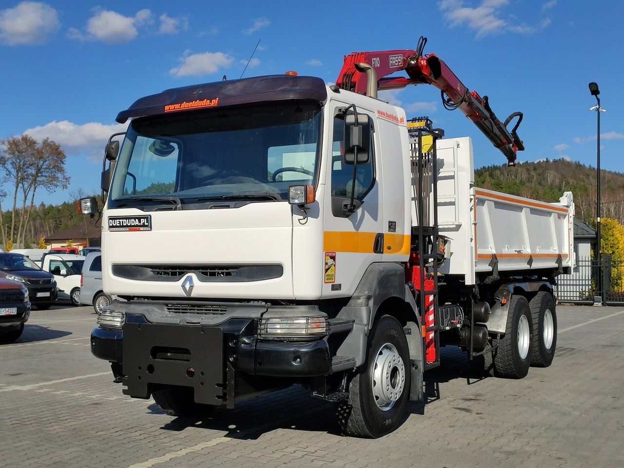 Renault Kerax 26.370 6x4 Mocny HDS FASSI F110 - Istovarivač, Kamion sa dizalicom: slika 2 Renault Kerax 26.370 6x4 Mocny HDS FASSI F110 - Istovarivač, Kamion sa dizalicom: slika 2