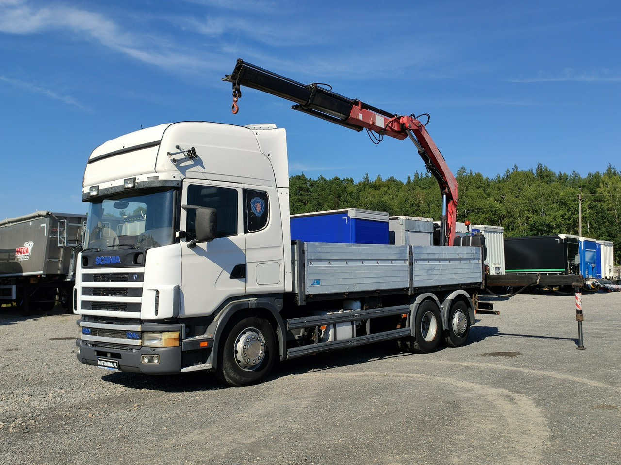 Scania 124L 420 6x2 Retarder HDS FASSI F170 Budowlanka - Kamion sa tovarnim sandukom, Kamion sa dizalicom: slika 1 Scania 124L 420 6x2 Retarder HDS FASSI F170 Budowlanka - Kamion sa tovarnim sandukom, Kamion sa dizalicom: slika 1