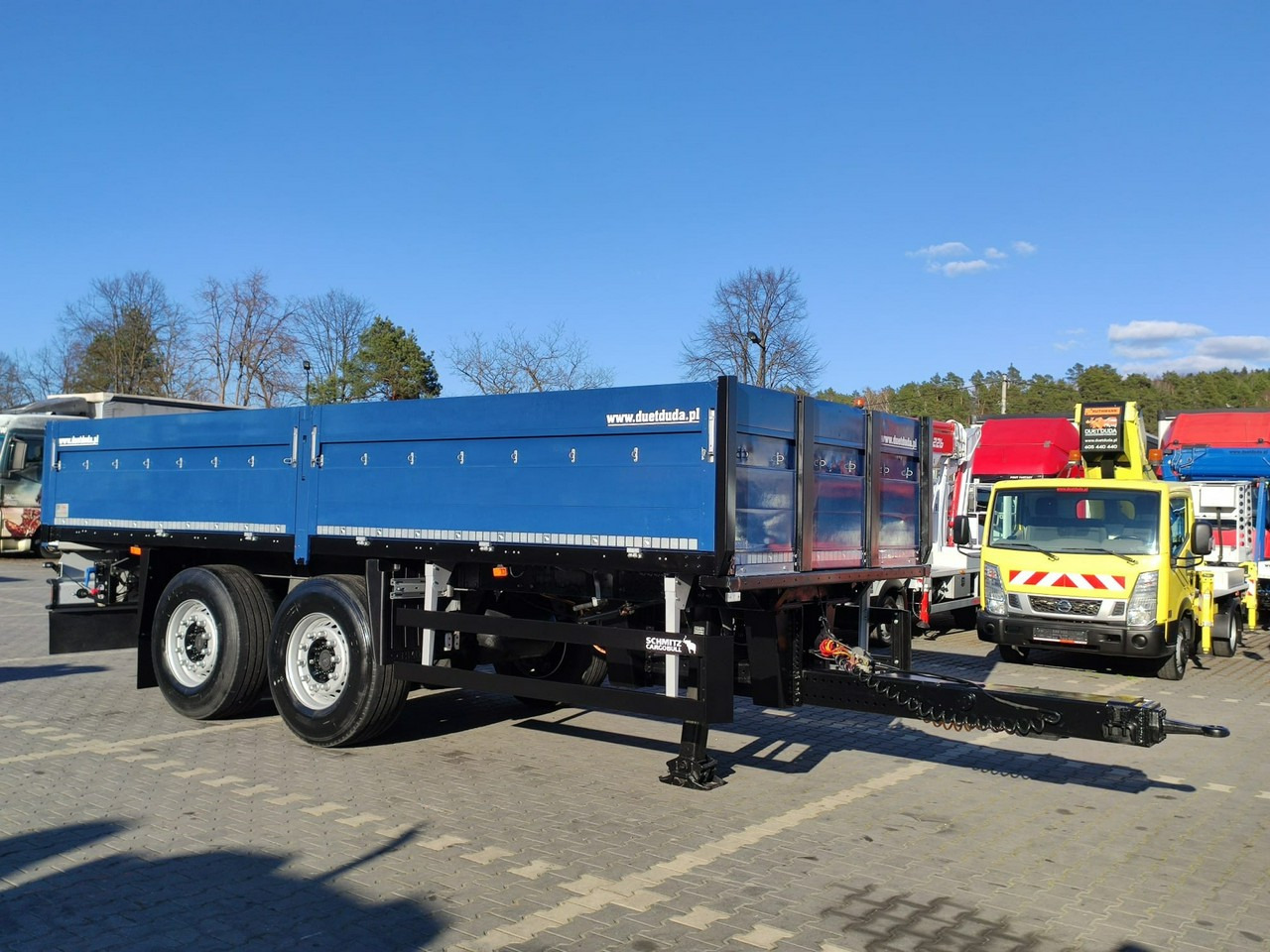 Schmitz Cargobull Ciężarowa 2-osiowa na poduszkach Tandem Stan Unikat !!! - Plato prikolica: slika 5 Schmitz Cargobull Ciężarowa 2-osiowa na poduszkach Tandem Stan Unikat !!! - Plato prikolica: slika 5