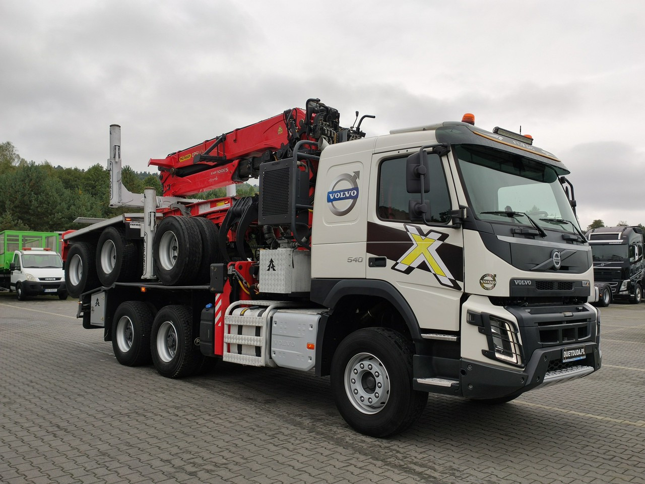 Volvo FMX 540 6x4 RETARDER PALFORET EPSILON S300L Do Drewna - Šticar: slika 5 Volvo FMX 540 6x4 RETARDER PALFORET EPSILON S300L Do Drewna - Šticar: slika 5
