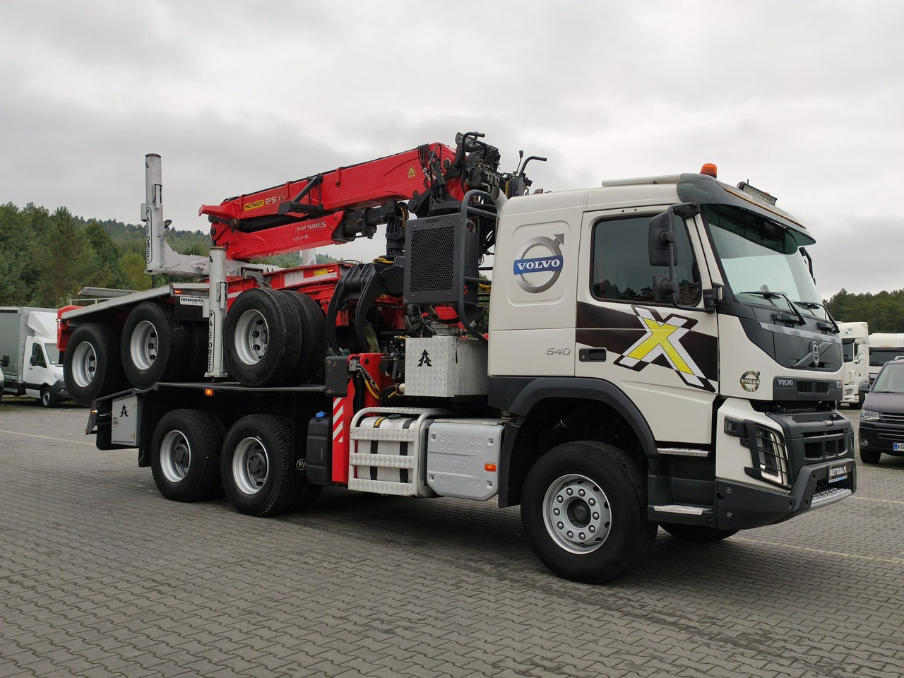 Volvo FMX 540 6x4 RETARDER PALFORET EPSILON S300L Do Drewna - Šticar: slika 3 Volvo FMX 540 6x4 RETARDER PALFORET EPSILON S300L Do Drewna - Šticar: slika 3