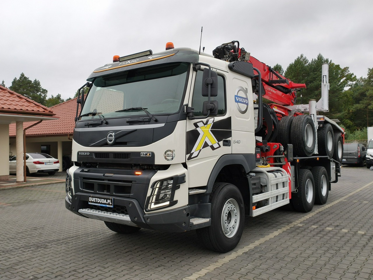 Volvo FMX 540 6x4 RETARDER PALFORET EPSILON S300L Do Drewna - Šticar: slika 2 Volvo FMX 540 6x4 RETARDER PALFORET EPSILON S300L Do Drewna - Šticar: slika 2